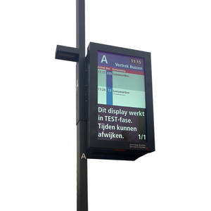 55 inch Double-sided Outdoor Bus Station LCD Digital Signage